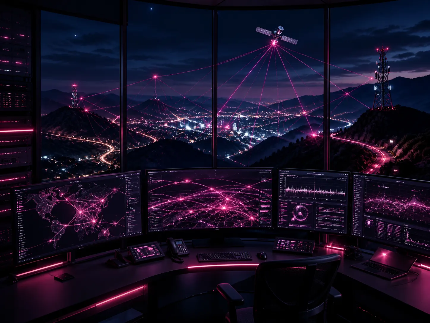 Operação de monitoramento de conectividade